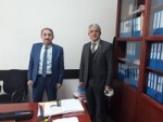 ​BAŞKAN DEMİRBAŞ, BAŞKAN ÖZTÜRK'Ü ZİYARET ETTİ.